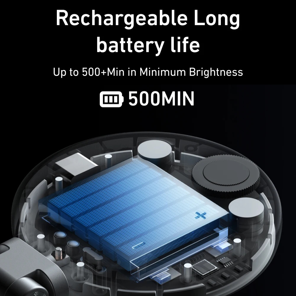 Magnetic Phone Selfie Light: 180° Flip, Built-in Mirror, USB Rechargeable