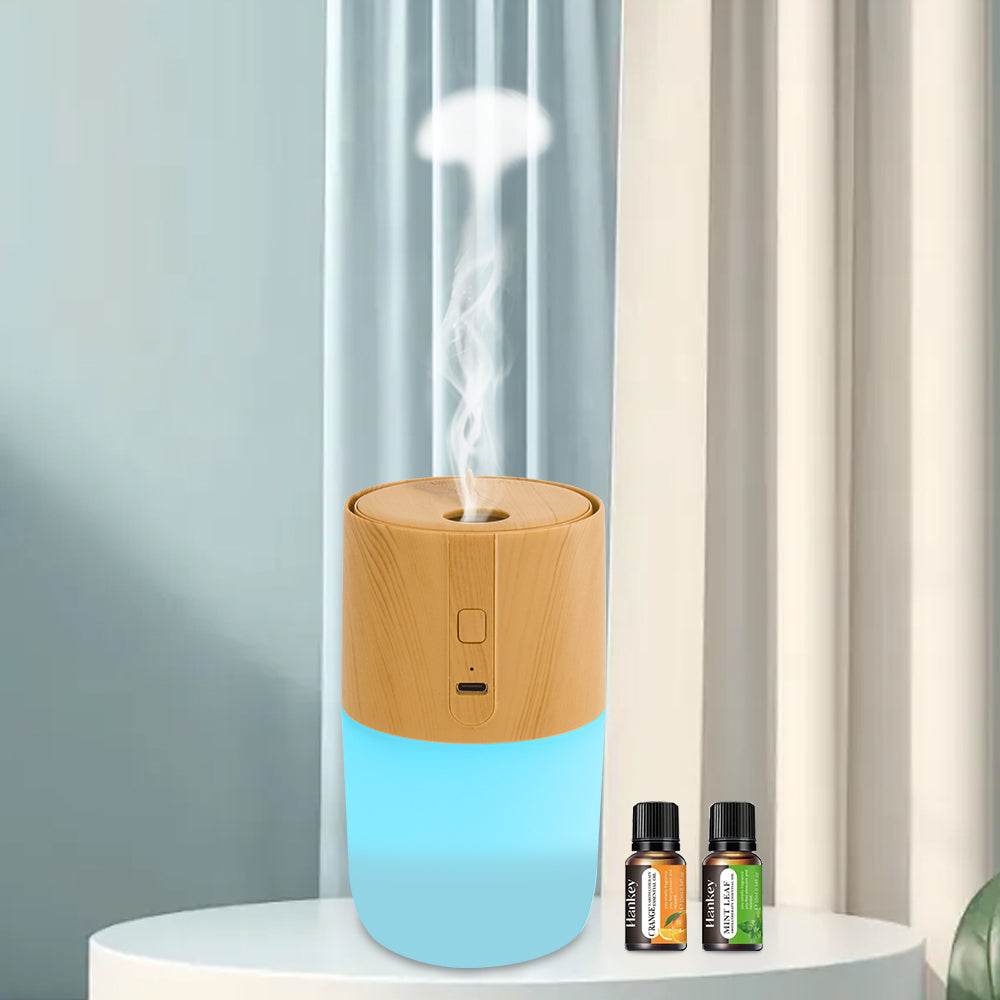 The 180ML Mini USB Humidifier: Essential Oil Diffuser for Car & Home