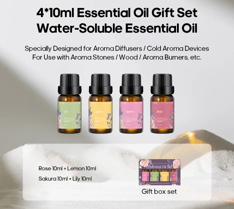 Flame Effect Air Humidifier & Aroma Diffuser with Remote – 7-Color LED Fireplace Mist for Home & Office