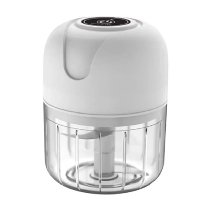 Electric Food Chopper (250ml): USB Portable Mini Meat Grinder & Garlic Crusher for Kitchen