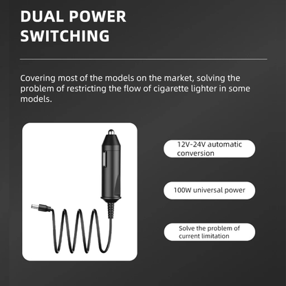 500ml Smart Car Kettle (12V/24V) with OLED Display | Stainless Steel Travel Heating Cup & Temperature Control