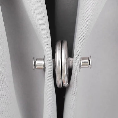 Double-Sided Magnetic Curtain Clips – Strong Hold Drapery Closure to Prevent Light Leaks & Enhance Bedroom Privacy