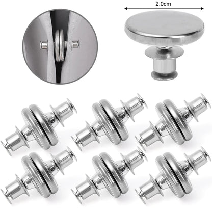 Double-Sided Magnetic Curtain Clips – Strong Hold Drapery Closure to Prevent Light Leaks & Enhance Bedroom Privacy