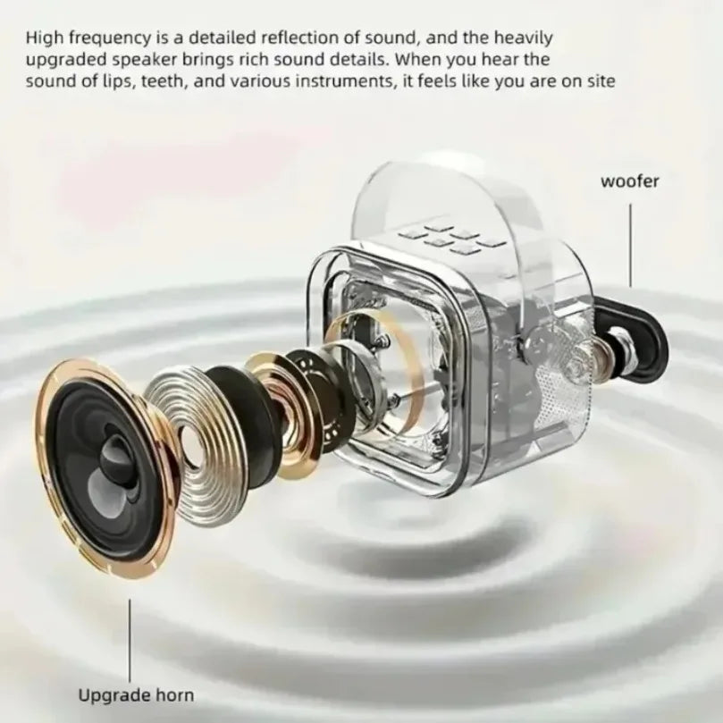 Ultimate Family Karaoke Kit: Portable Speaker with 2 Wireless Mics – Top Gift for Kids