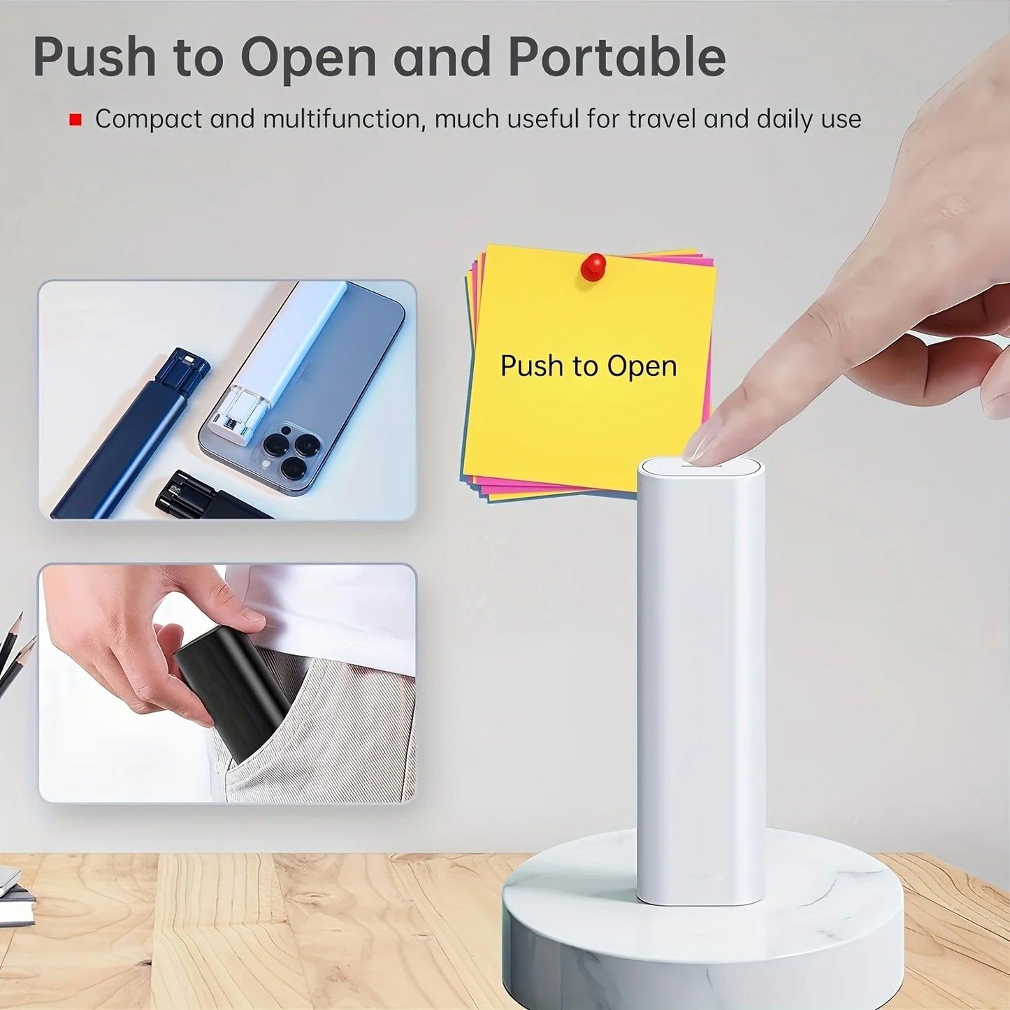 60W Dual Type-C 6-in-1 Travel Charging Case & Multifunctional Data Cable Box