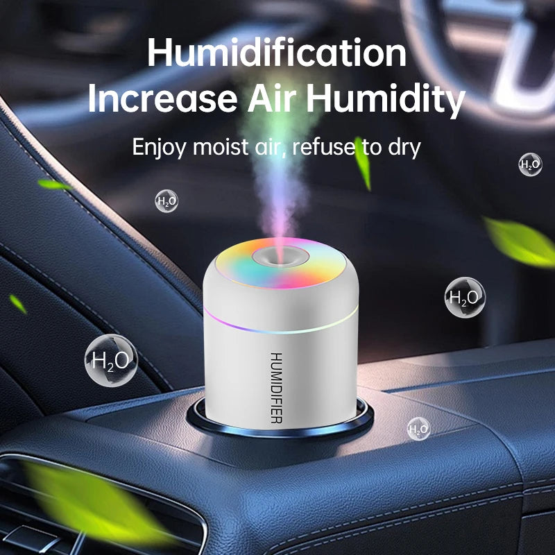 The 180ML Mini USB Humidifier: Essential Oil Diffuser for Car & Home