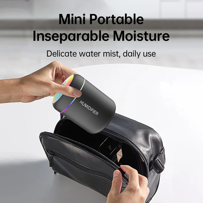 The 180ML Mini USB Humidifier: Essential Oil Diffuser for Car & Home