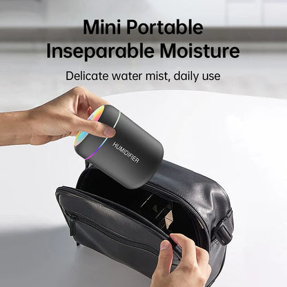 The 180ML Mini USB Humidifier: Essential Oil Diffuser for Car & Home